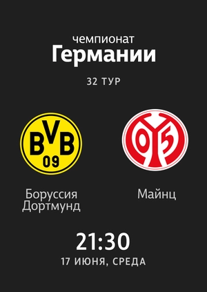 Боруссия Дортмунд — Майнц