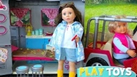 Baby Doll Camper Van Vacation! Play Toys travel routine