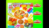 Play dough Fast Food Dinner: Burgers, Fries, Pizza