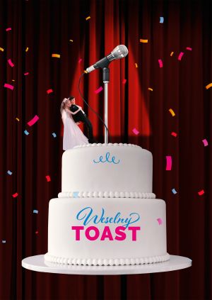 Weselny toast — plakat