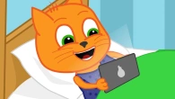 Cats Family in English - Games Before Bed Cartoon for Kids