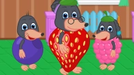 Benny Mole and Friends - Turned Into Berries Animation