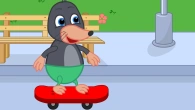 Benny Mole and Friends - Skateboarding Cartoon for Kids