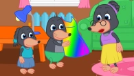 Benny Mole and Friends - Rainbow Dress for Mommy Cartoon for Kids