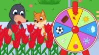 Benny Mole and Friends - Wheel of Fortune Cartoon for Kids