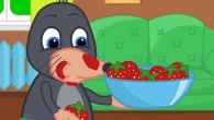 Benny Mole and Friends - Strawberry Story Cartoon for Kids