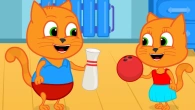 Cats Family en Français - Bowling à Faire Soi-même En Carton Dessin Animé 2020 en Français