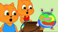 Cats Family en Français - Ami arc-en-ciel Dessin Animé 2020 en Français