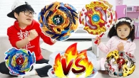 Boram Play w/ BEYBLADE BURST GOD Toy