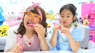 Boram Pretend Play Candy Kids Makeup Challenge