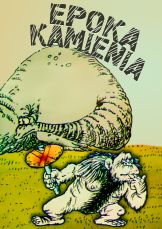 Epoka kamienia — plakat