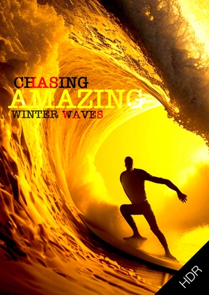 Chasing Amazing Winter Waves UHD HDR