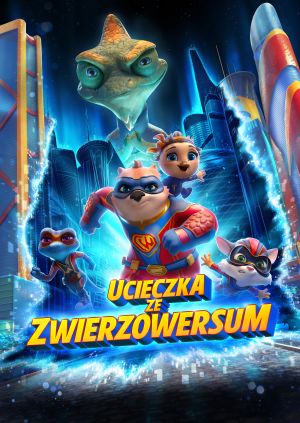 Ucieczka ze zwierzowersum — plakat