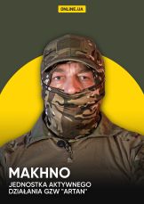 "Makhno" jednostka aktywnego działania GZW "Artan" — plakat