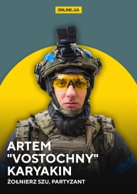 Artem "Vostochny" Karyakin, żołnierz SZU, partyzant