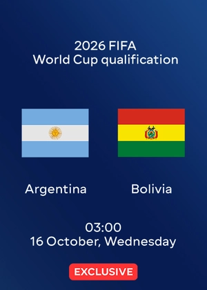 Argentina — Bolivia. Qualification for the 2026 FIFA World Cup. Highlights