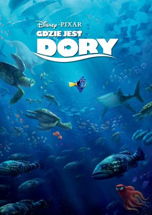 Gdzie jest Dory — plakat